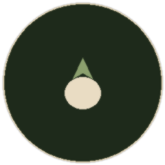 Myristate droplet