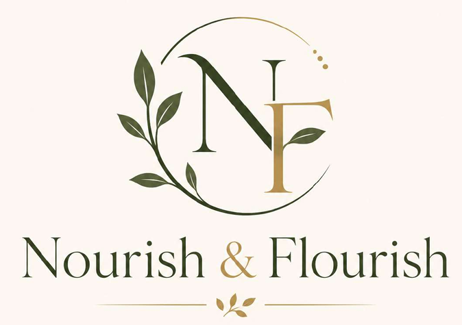 Nourish & Flourish monogram